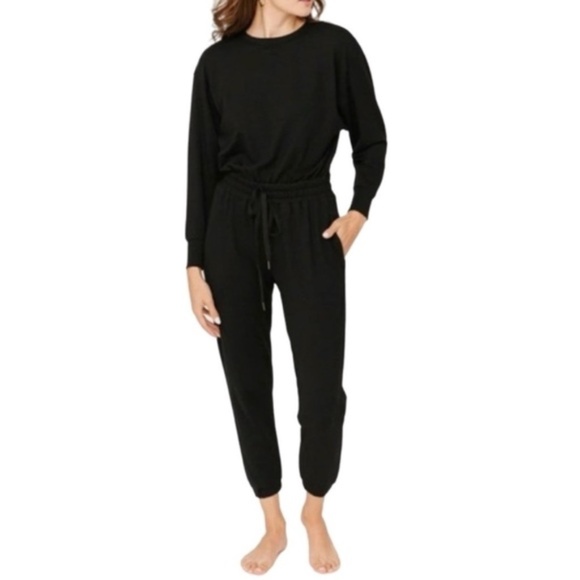 Smash + Tess Elevate Everyday Romper II in Midnight Black Size Large Women’s - Picture 1 of 6